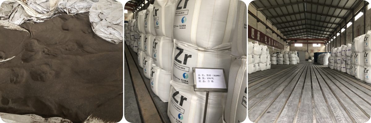 세라믹 비즈 원료 작업장